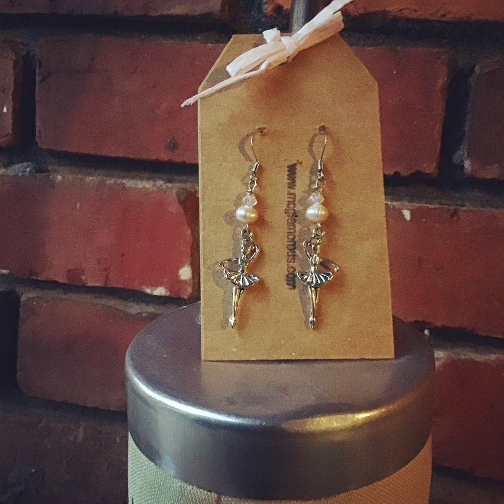 Deux Ballerina Earrings